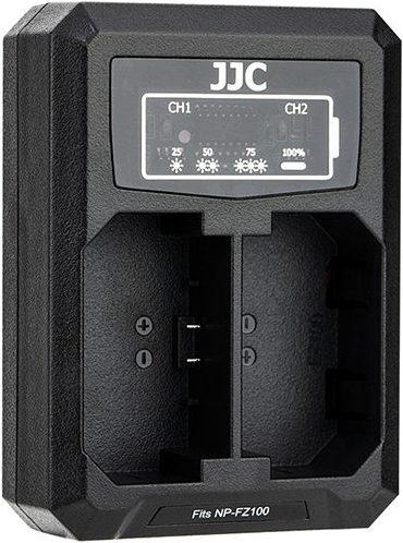 Actual product image JJC Dual Battery Charger (Camera battery charger)