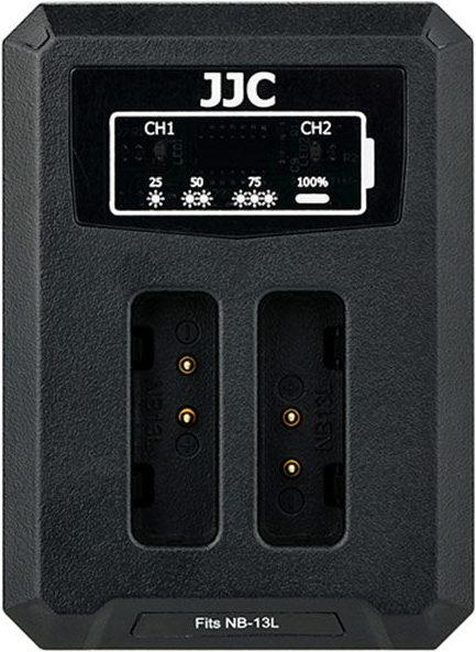Image du produit JJC Canon DCH NB13L USB Dual BatteryCharger (voor Canon NB 13L) (Chargeur)