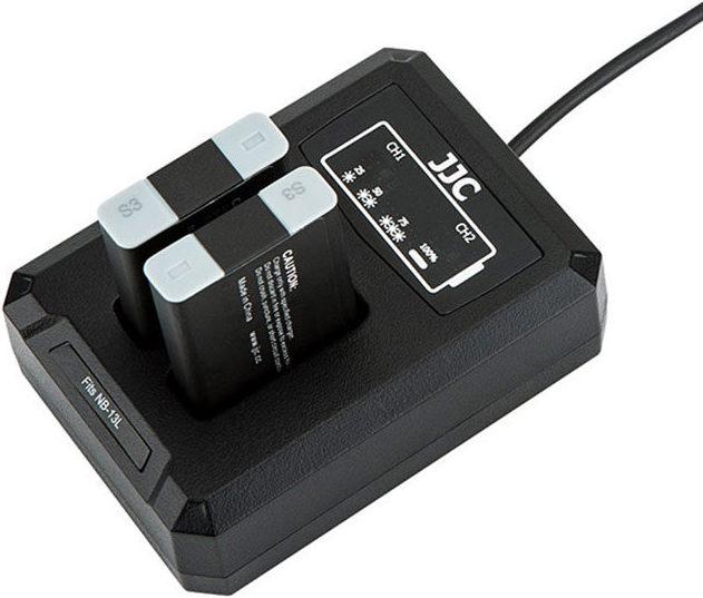 Image du produit JJC Canon DCH NB13L USB Dual BatteryCharger (voor Canon NB 13L) (Chargeur)
