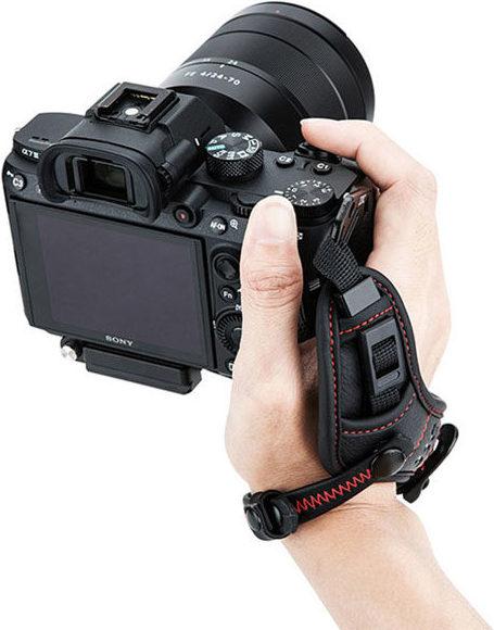 Produktbild JJC HS ML1M Hand Strap Schwarz Rot