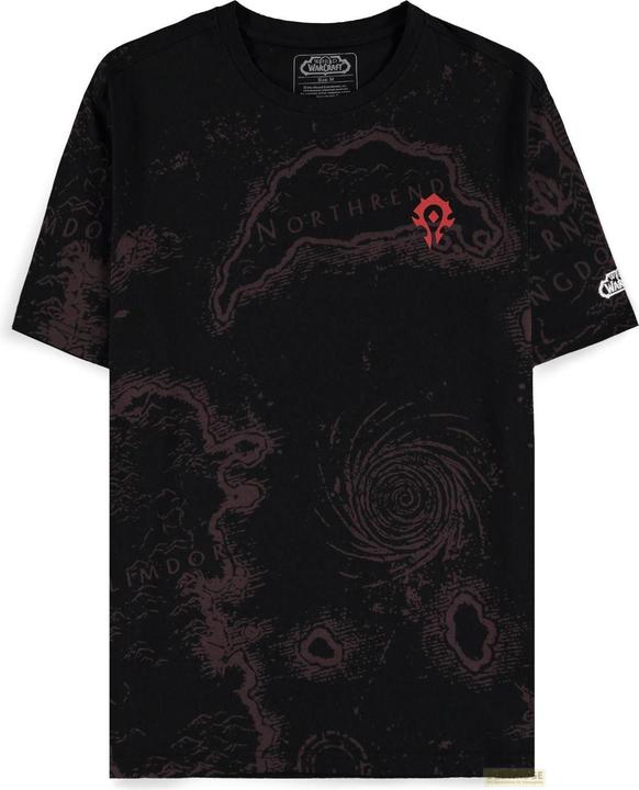 Immagine prodotto Difuzed Maglietta a maniche corte da uomo di World of Warcraft - Azeroth Horde - XL (XL)