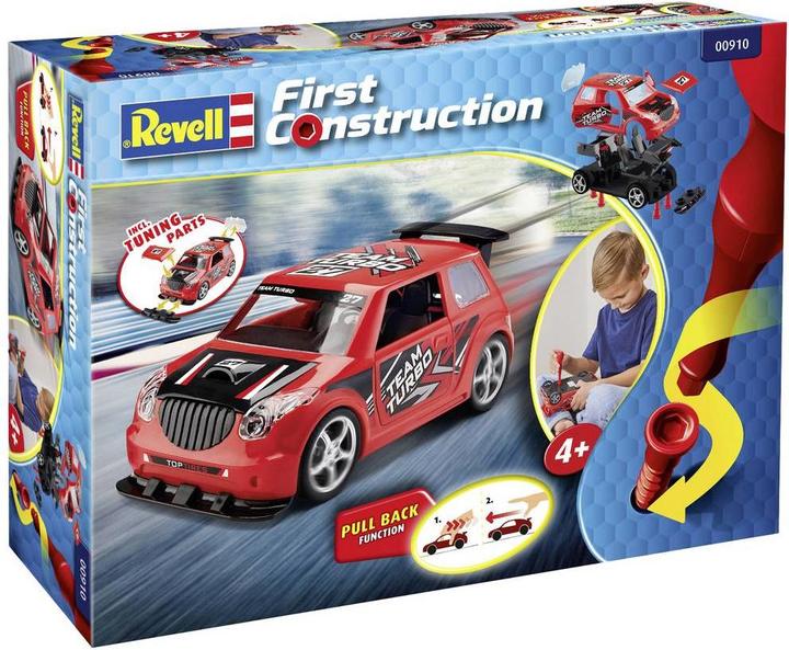 Immagine prodotto Revell Auto da rally con motore a strappo, rosso