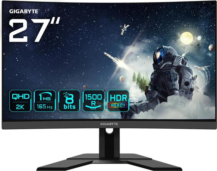 Image du produit Gigabyte G27QC A (2560 x 1440 pixels, 27")