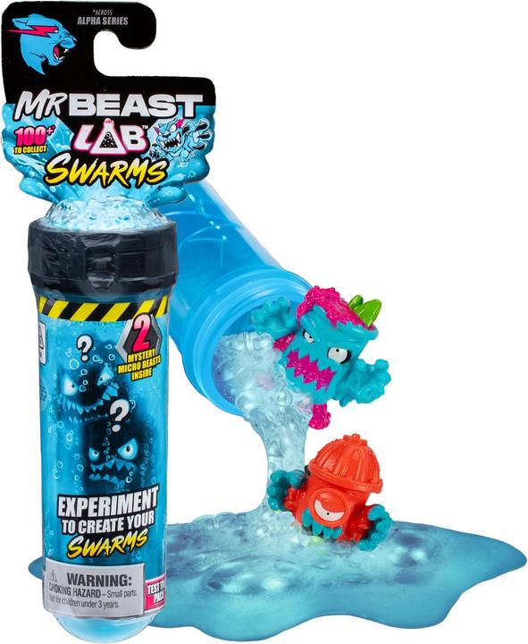 Image du produit Moose Mr. Beast Lab Swarms Mini figurines pack de 2