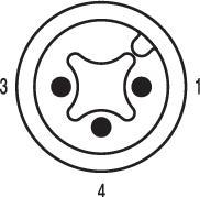Image du produit Weidmüller SAI LIGNES ACCESSOIRESSAI LIGNES ACCESSOIRES SAIL-M12GM12G-3-12.4U