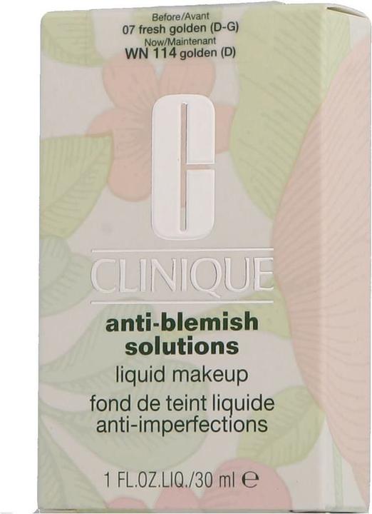 Actual product image Clinique Anti-Blemish Solutions Liquid Makeu (07 Golden)
