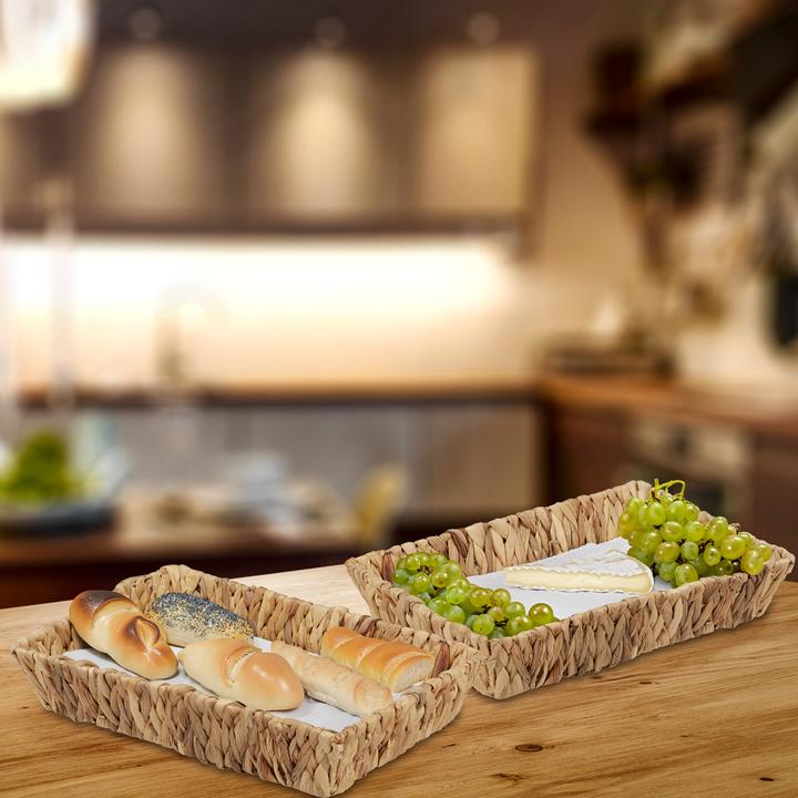 Actual product image Relaxdays 2x fruit bowl (34 x 24 x 7 cm)