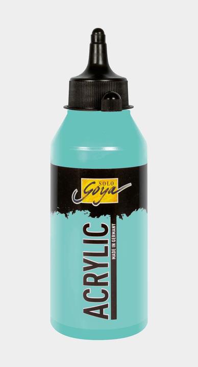 Actual product image Solo Goya Acrylic (Turquoise light blue, 250 ml)