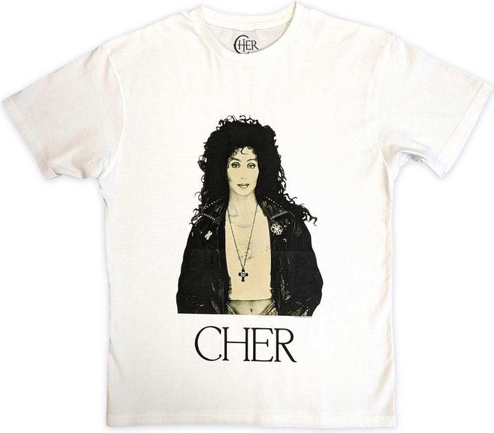 Cher Leather Jacket TShirt