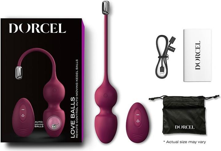 Produktbild Marc Dorcel Love Balls Vibrierende Kegelkugeln mit Fernbedienung