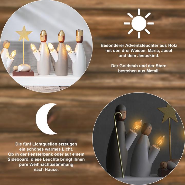 Produktbild Star Trading Kerzenstnder Krubba