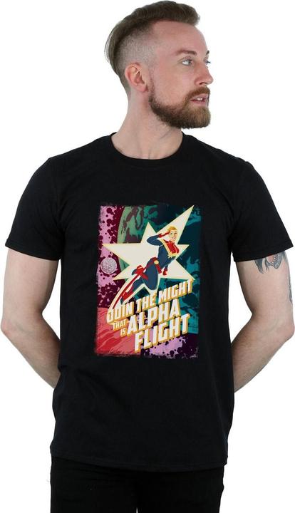 Image du produit - T-shirt CAPTAIN ALPHA FLIGHT - Homme (XXL)