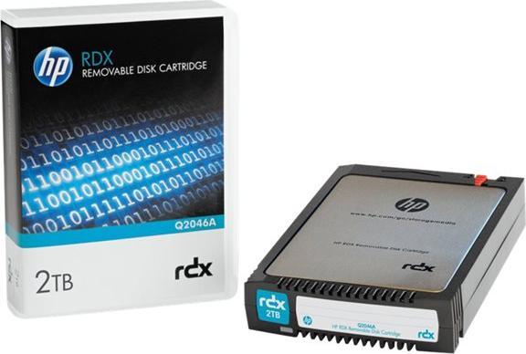 HPE RDX-Wechseldatenträger-Kassette 2:1-Komprimierung, 100/200 MB/s, FAT32/NTFS/ext2/ext3 (RDX, 4000 GB)
