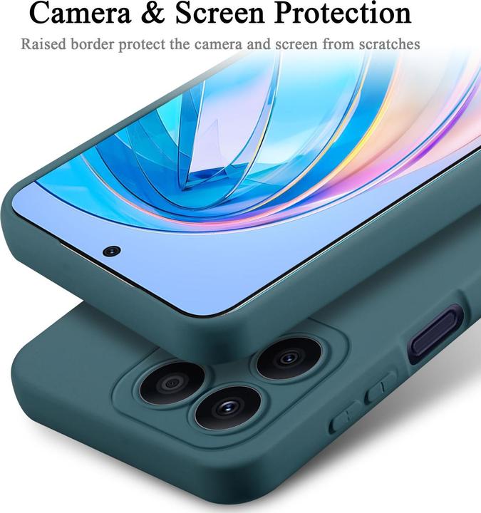 Immagine prodotto Cadorabo Custodia per Honor x8a in TPU con design in silicone a protezione dai liquidi (Honor X8a)
