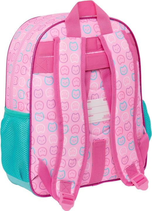 Actual product image Gabby's Dollhouse Party Pink School Backpack 26 x 34 x 11 cm (10 l)