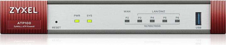 Produktbild Zyxel ATP 10/100/1000 VERSION 2 1xWAN 4xLAN/DMZ ports 1xUSB with 1Yr Bundle
