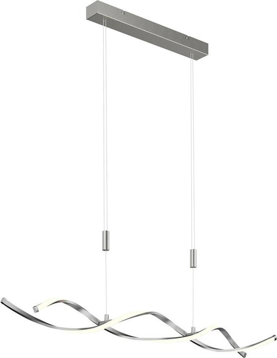 Immagine prodotto Lindby Lampada a sospensione Auron, nichel/bianco (1440 lm)