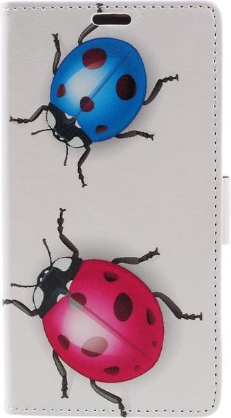 Image du produit MU Style Etui en cuir avec coccinelle colorée (DTEK60)