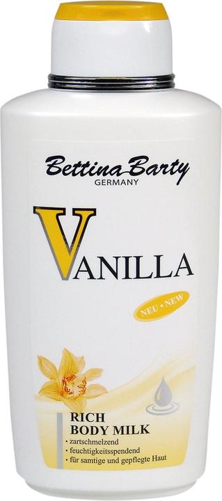 Bettina Barty Lotion pour le corps à la vanille 500ml (Lait pour le corps, 500 ml)