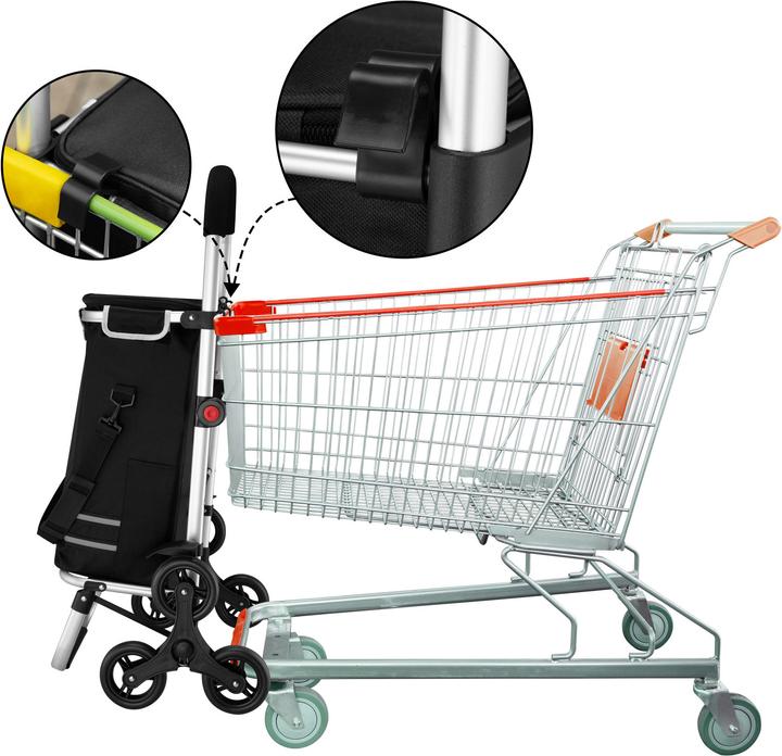 Image du produit Monzana Chariot à provisions 2en1
