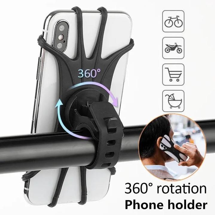 Actual product image Dema Mobile phone holder for bike motorbike smartphone holder