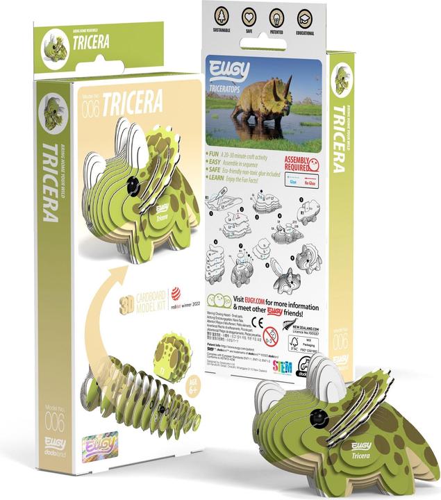 Image du produit Eugy Triceratops