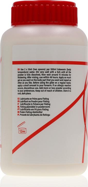 Actual product image Shots Powder Lube - 8.1 oz / 230 gr (250 ml)