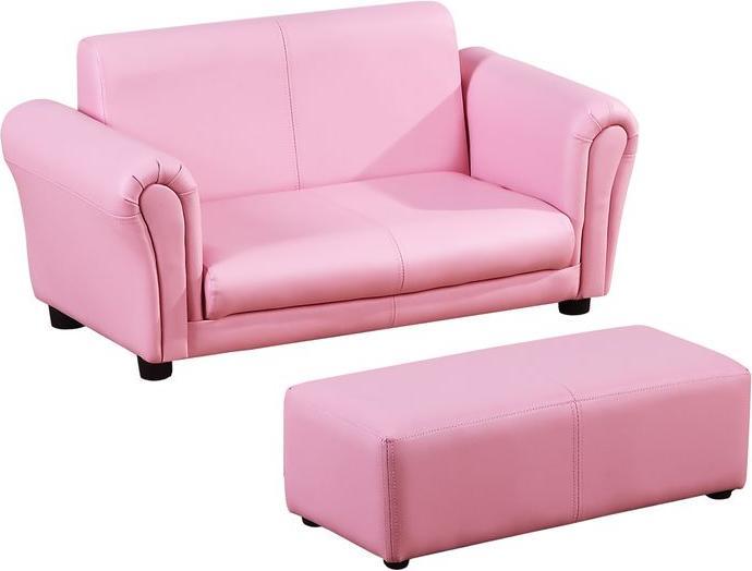 Image du produit Swisshandel24 Fauteuil pour enfants avec repose-pieds Rose, 83x42x41cm (Fauteuil pour enfants)