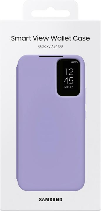 Actual product image Samsung Smart View Wallet Cover (Samsung Galaxy A34 5G)