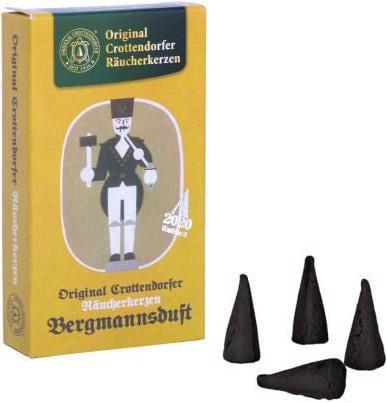 Produktbild Crottendorfer 1803 - Räucherkerzen Nostalgie Edition Bergmannsduft M, 24 Stück