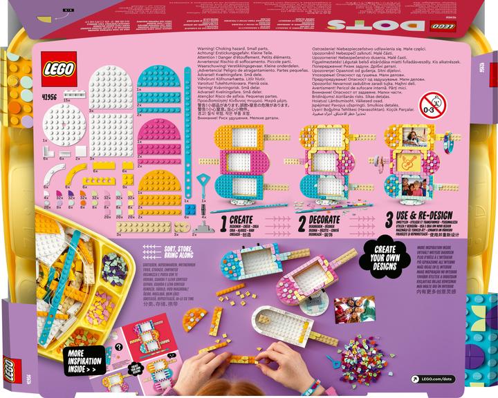 Produktbild LEGO Eiscreme Bilderrahmen & Armband (41956, LEGO Dots)