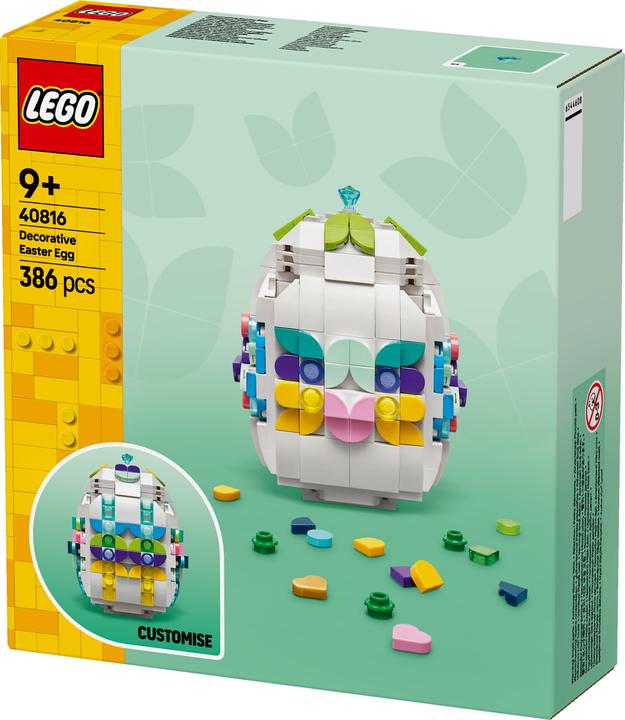 Produktbild LEGO Verziertes Osterei (40816, LEGO Icons)
