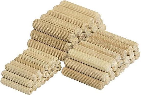 Produktbild wolfcraft wolfcraft 40 Langholzdübel Buche ø8x40mm (40 Stk.)