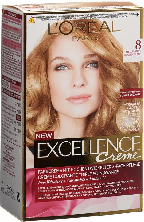 Produktbild L'Oréal Paris Excellence Cream (8 Blond)