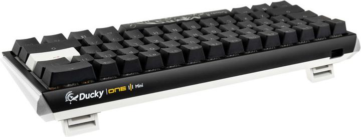 Produktbild Ducky One 3 Classic Black/White Mini Gaming Tastatur, RGB LED - MX-Brown (US) (US, Kabelgebunden)