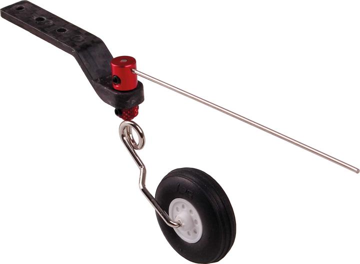 Image du produit Kuza Train arrière 90-120e carbone V2 avec roue d'environ 31mm orientable