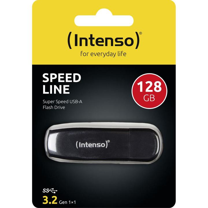 Actual product image Intenso speed line (128 GB, USB-A, USB 3.0)