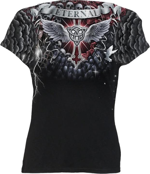 Produktbild Spiral Life And Death Cross TShirt (S)
