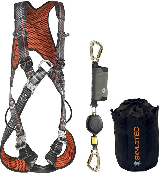 Produktbild Magni Skylotec Hubarbeitsbühne Set Peanut Gr. L/XXL (Höhensicherungsgerät, 135 kg)