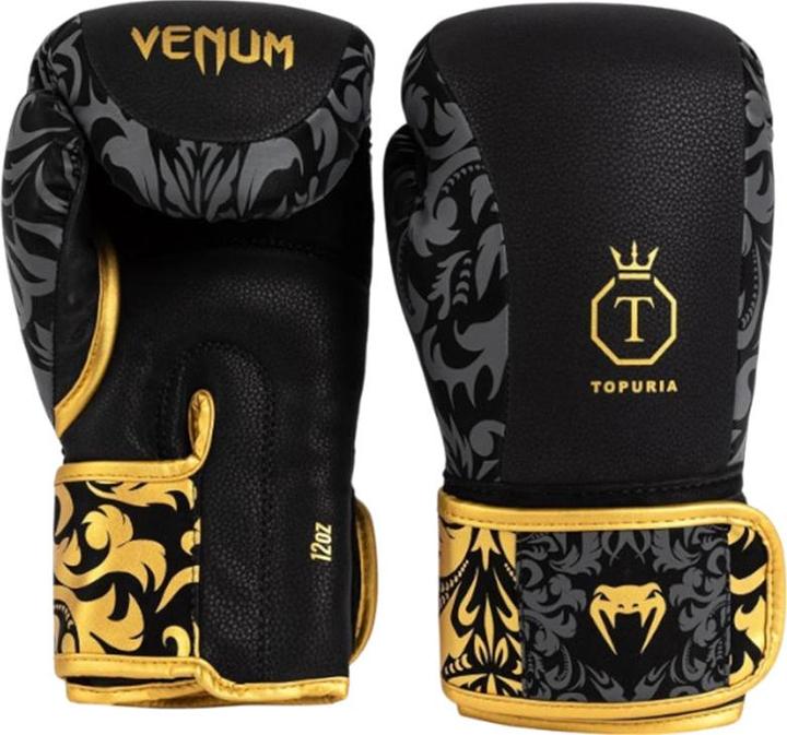 Produktbild Venum Ilia Topuria Unmatched Boxing Gloves Black Gold (10 OZ, 10)