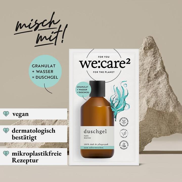 Image du produit we:care2 Duschgel-Granulat, Aqua-Marine