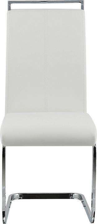 Image du produit Beliani Esszimmerstuhl Kunstleder weiss 2er Set GREEDIN