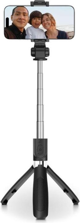 Tech-Protect L01s Wireless Selfie Stick Tripod Black