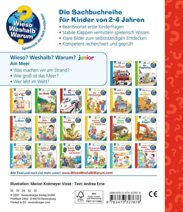 Actual product image Ravensburger Am Meer (German, Andrea Erne, Marion Kreimeyer-Visse, 2009)