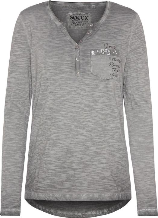 Produktbild Soccx Longsleeve MEMORY LANE Langarmshirt (XS)