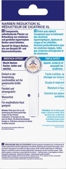 Actual product image Hansaplast Narben Reduktion Pflaster XL (21 x)