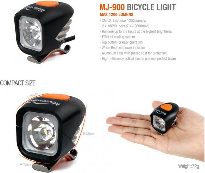 Image du produit Magicshine Mj-900 (1200 lm)