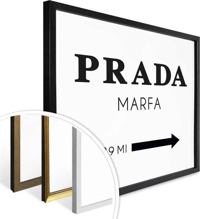 Immagine prodotto Trenddeko Poster Prada Marfa 100 x 80 cm, carta (100 x 80 cm)