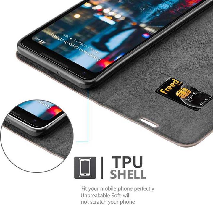 Produktbild Cadorabo Book Invisible Magnet Cover (Google Pixel 2 XL)
