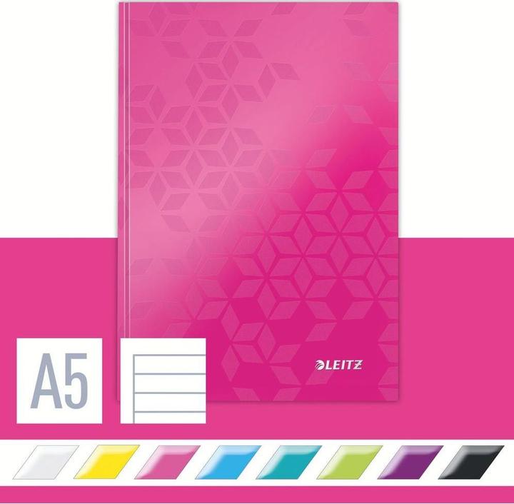 Image du produit Leitz Wow (A5, À rayures, Couverture rigide)